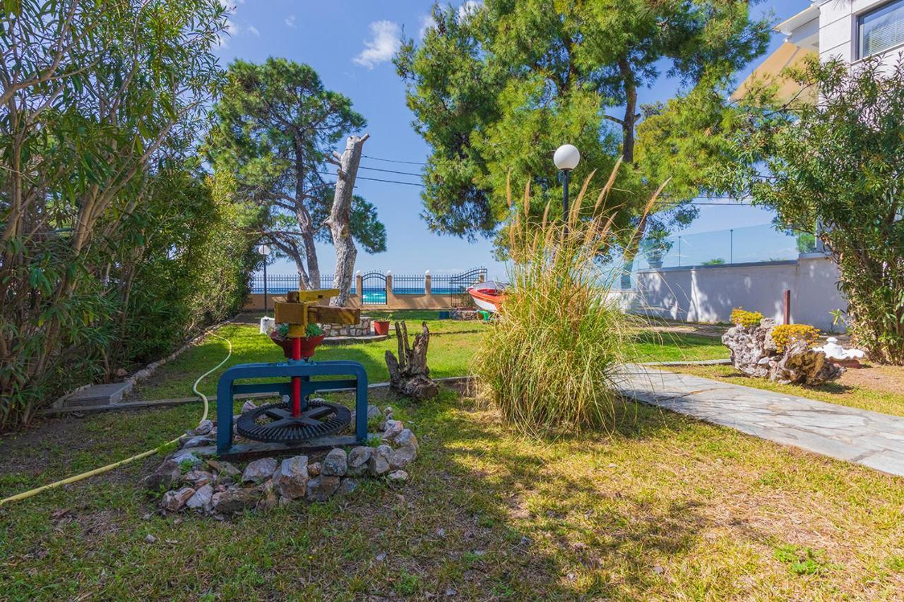 Galazia Akti Seaside Apartments Nikíti Eksteriør bilde
