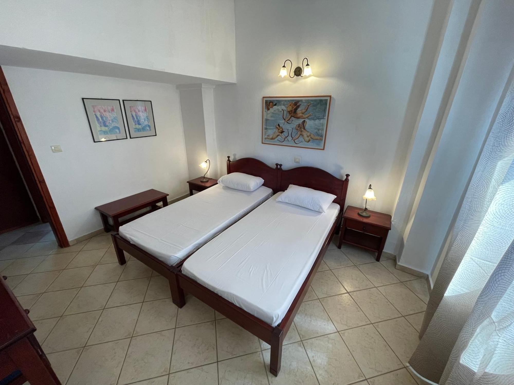 Galazia Akti Seaside Apartments Nikíti Rom bilde