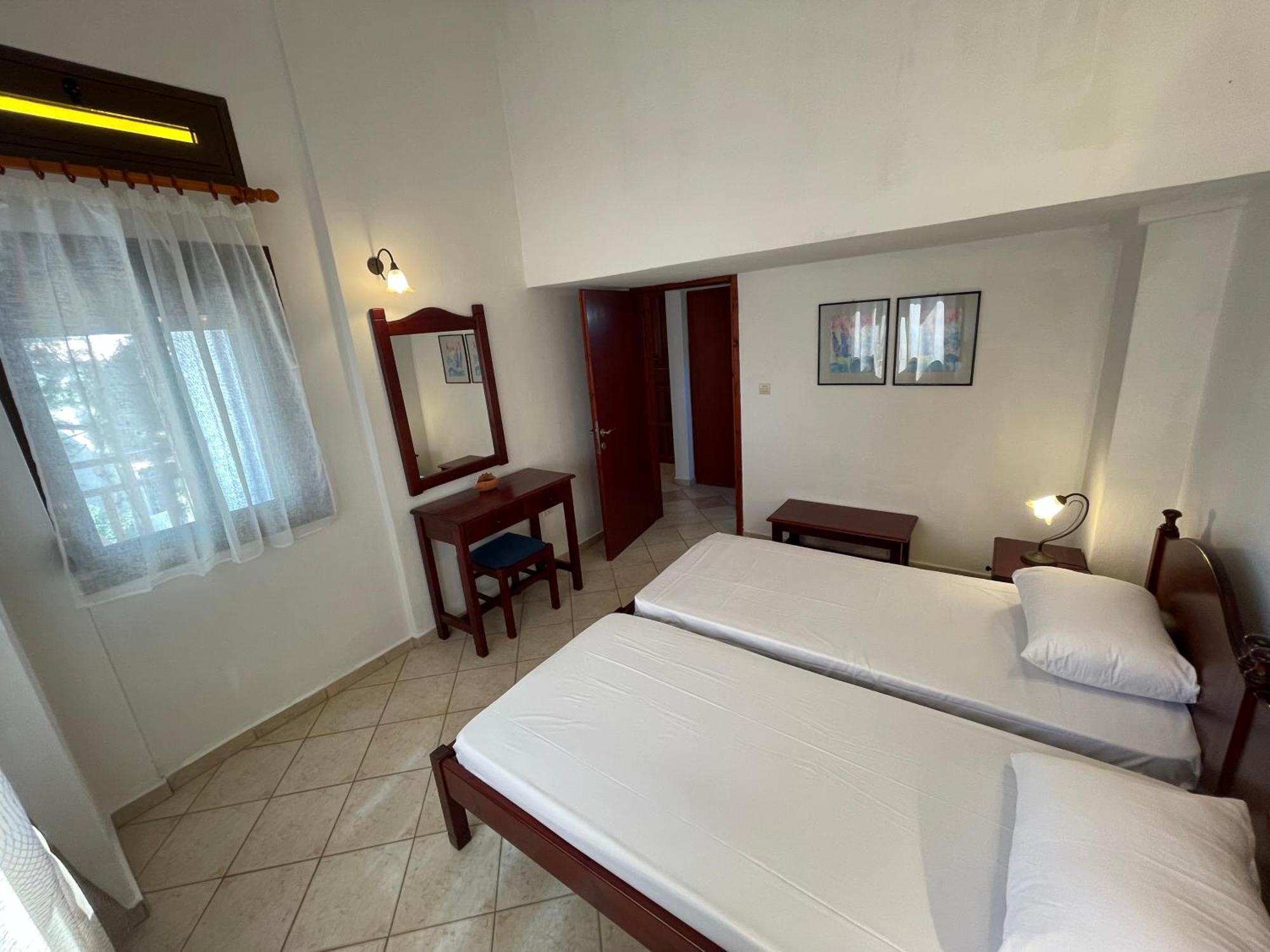 Galazia Akti Seaside Apartments Nikíti Rom bilde