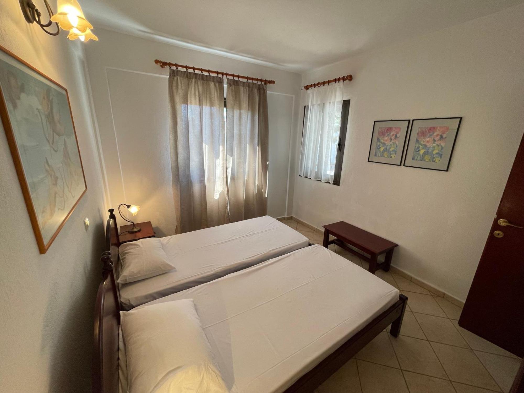 Galazia Akti Seaside Apartments Nikíti Rom bilde